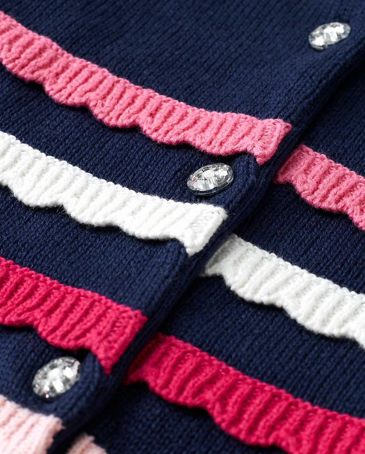 Детские кардиганы Gymboree Girls Scalloped Cardigan - Preppy Puppy