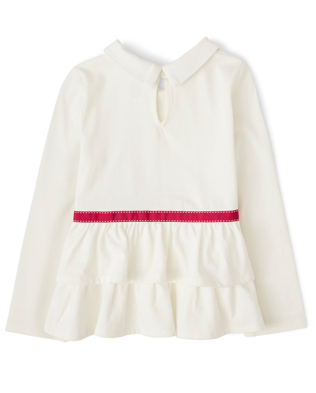 Детские топы Gymboree Girls Bow Tiered Top - Preppy Puppy — фото 2