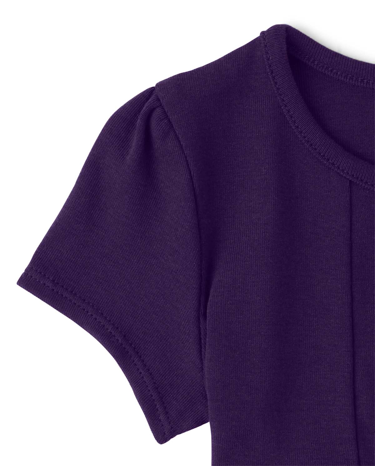 Детские топы Gymboree Girls Embroidered Violet Top - Whooo's Cute — фото 2