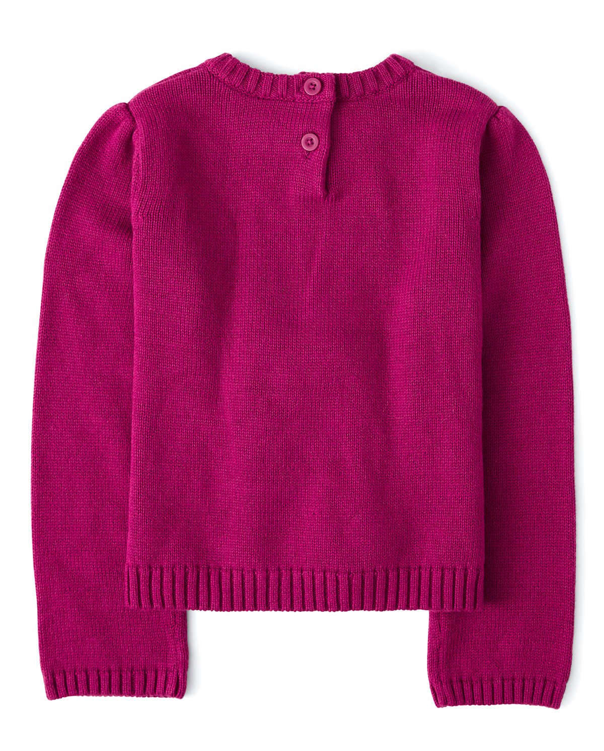 Детские свитеры Gymboree Girls Embroidered Flower Sweater - Berry Cute — фото 2