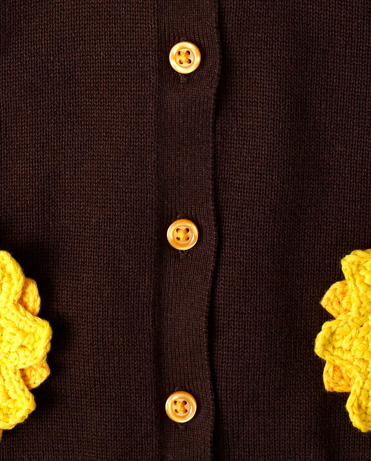 Детские кардиганы Gymboree Girls Applique Sunflower Cardigan - Harvest — фото 2