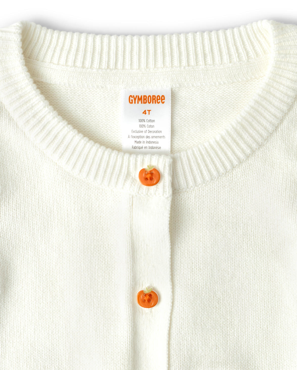 Детские кардиганы Gymboree Girls Embroidered Cardigan - Lil' Pumpkin — фото 2