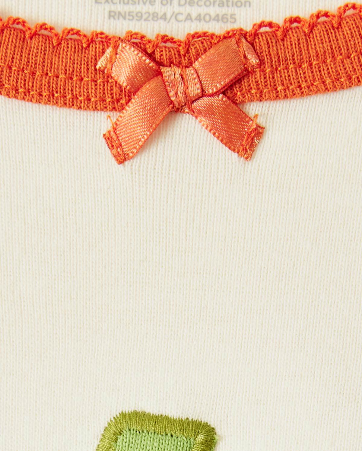 Детские пижамы Gymboree Girls Lil' Pumpkin Cotton 2-Piece Pajamas - Gymmies — фото 4