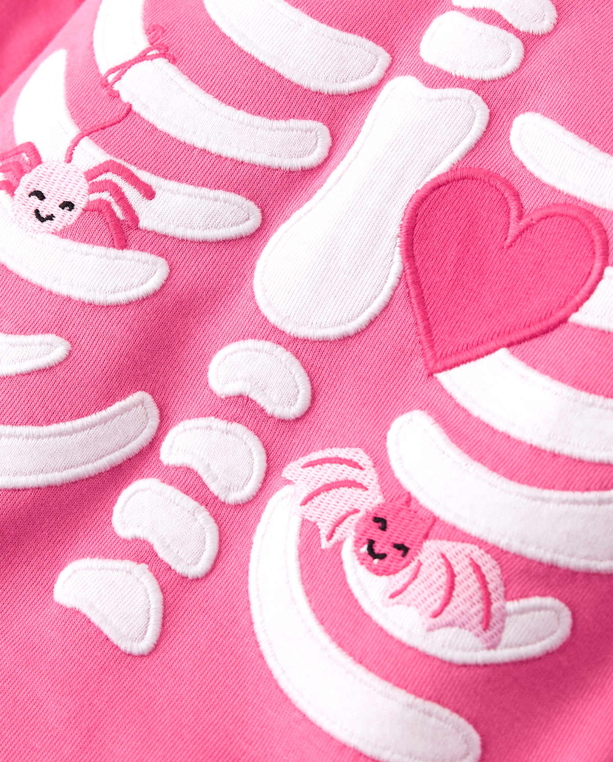 Gymboree Girls Matching Family Skeleton Cotton 2-Piece Pajamas — фото 2