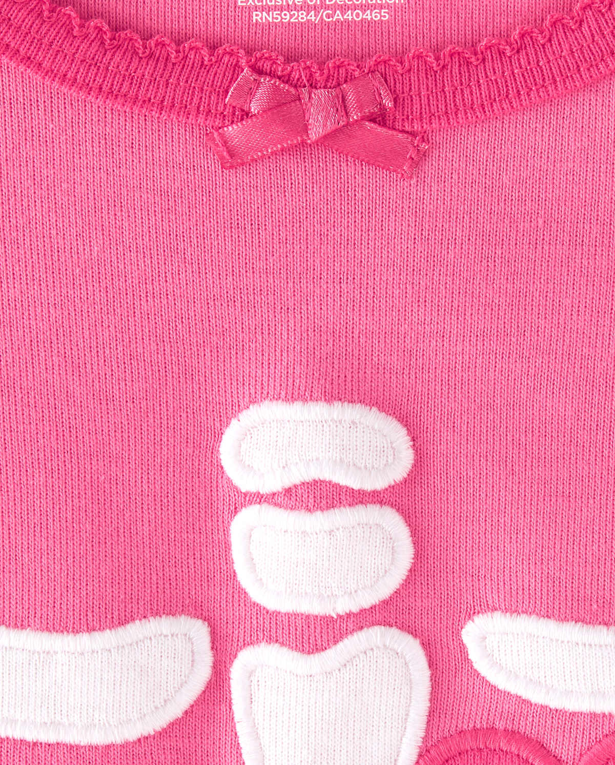 Gymboree Girls Matching Family Skeleton Cotton 2-Piece Pajamas — фото 3