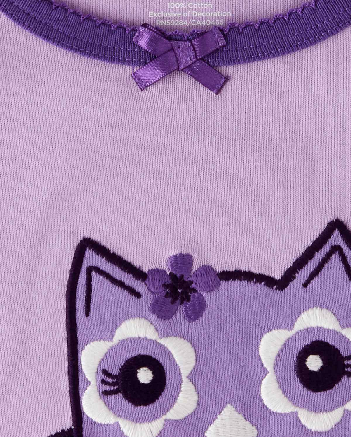 Gymboree Girls Whooo's Cute Cotton 2-Piece Pajamas - Gymmies — фото 4