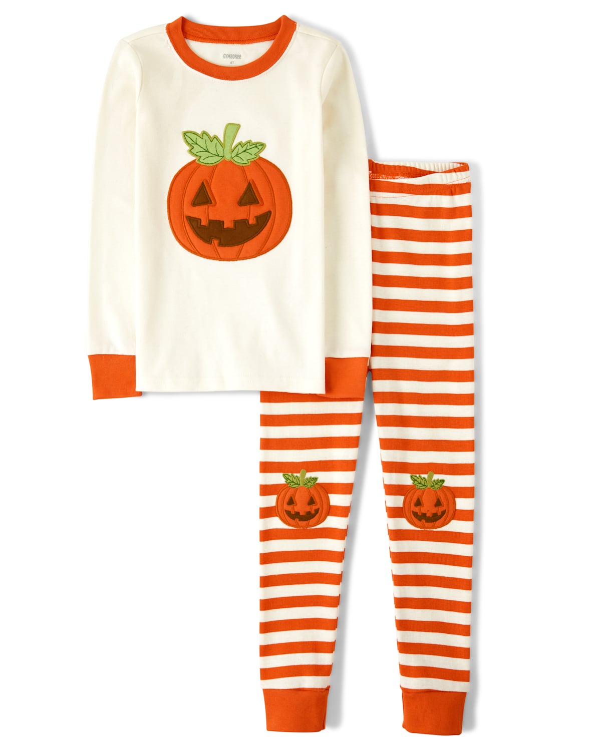 Детские пижамы Gymboree Boys Lil' Pumpkin Cotton 2-Piece Pajamas - Gymmies