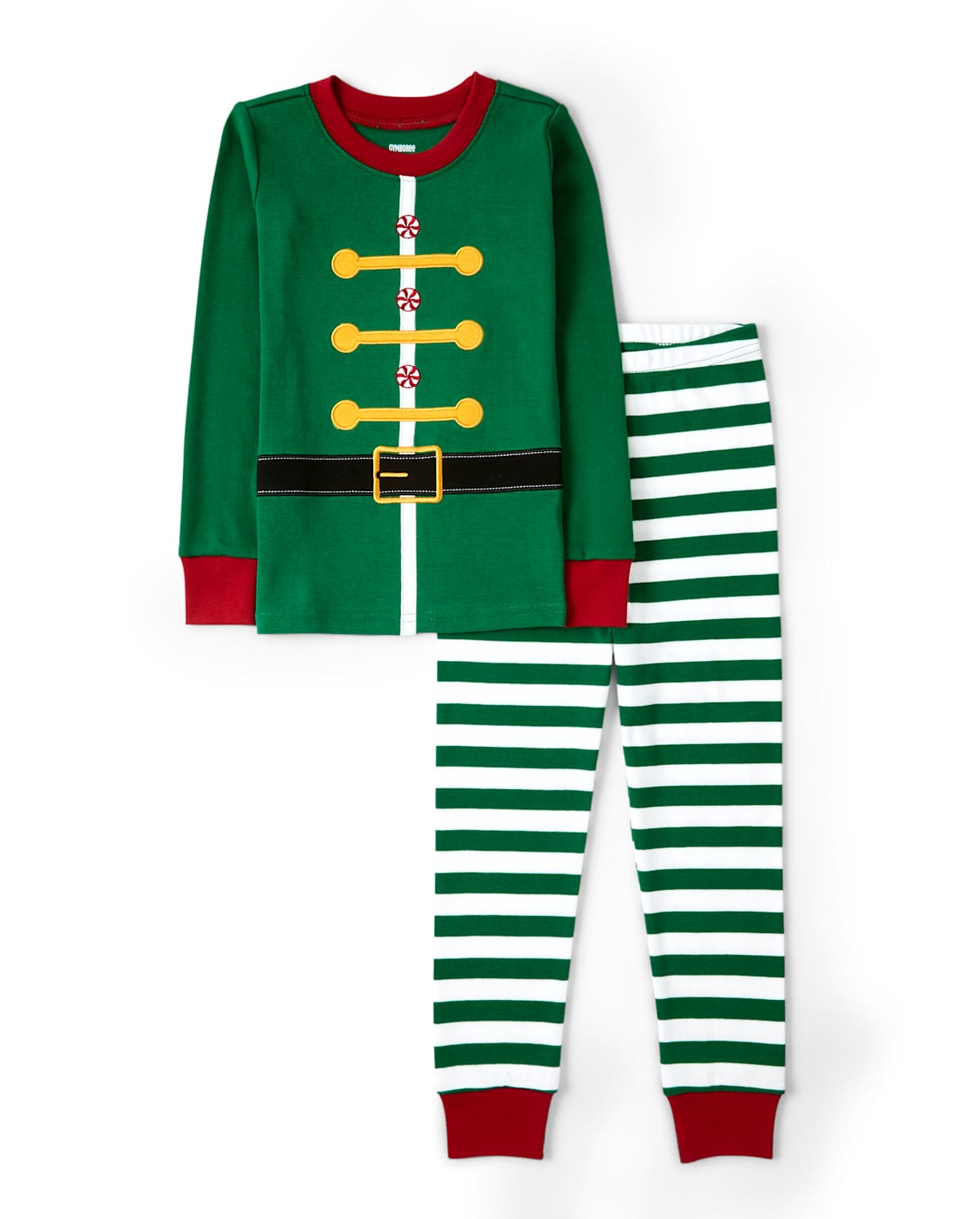Детские пижамы Gymboree Kids Elf Cotton 2-Piece Pajamas - Gymmies