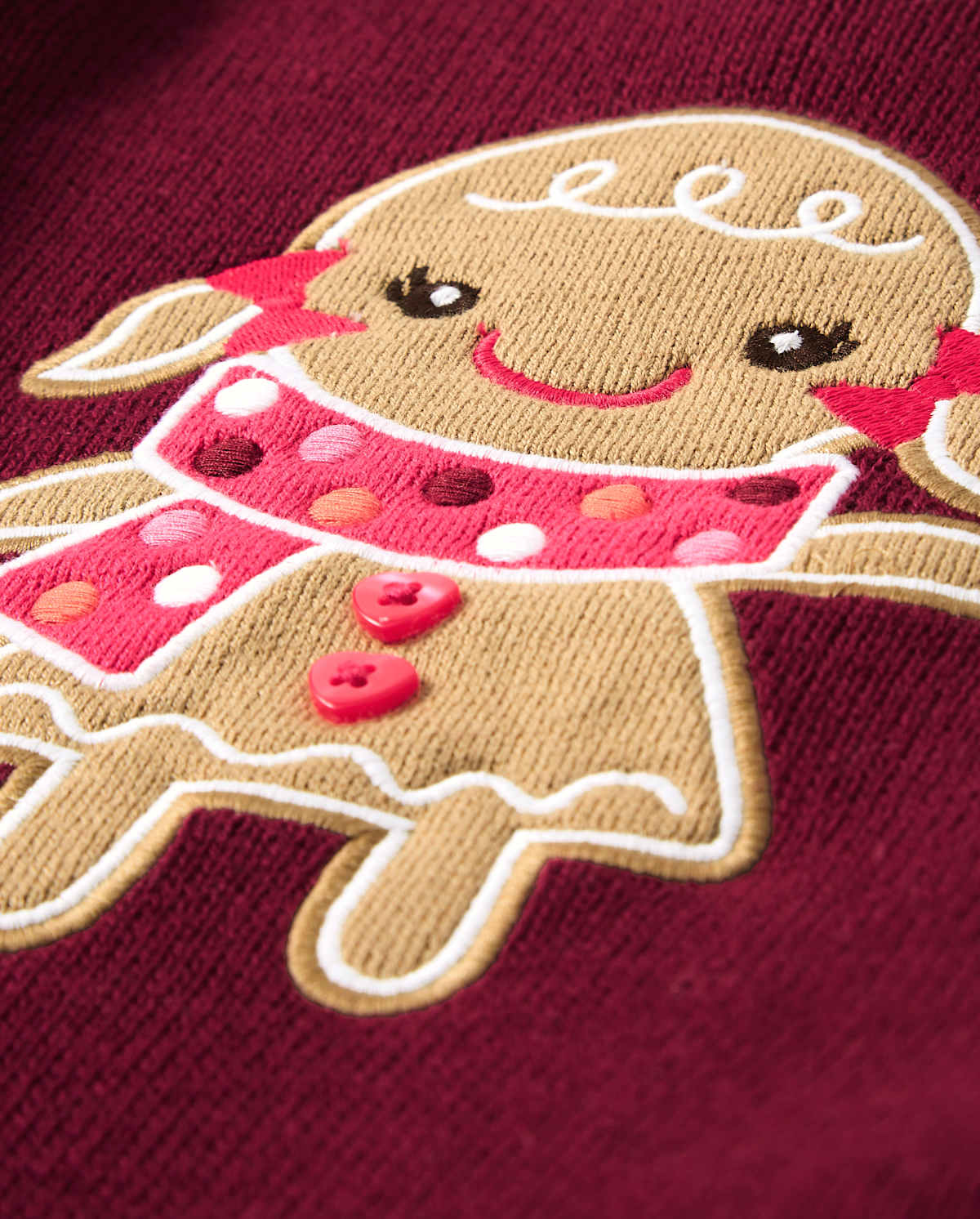 Детские свитеры Gymboree Girls Applique Gingerbread Sweater - Winter Wonderland