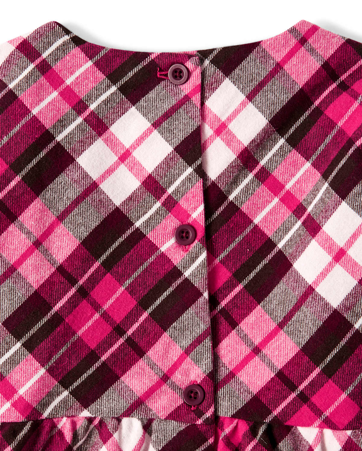 Детские топы Gymboree Girls Plaid Peasant Top - Winter Wonderland — фото 4