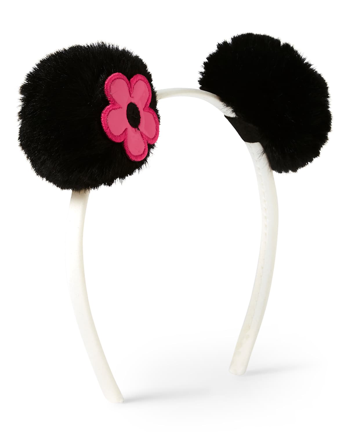 Детские аксессуары для волос Gymboree Girls Faux Fur Pom Pom Headband - Panda Party