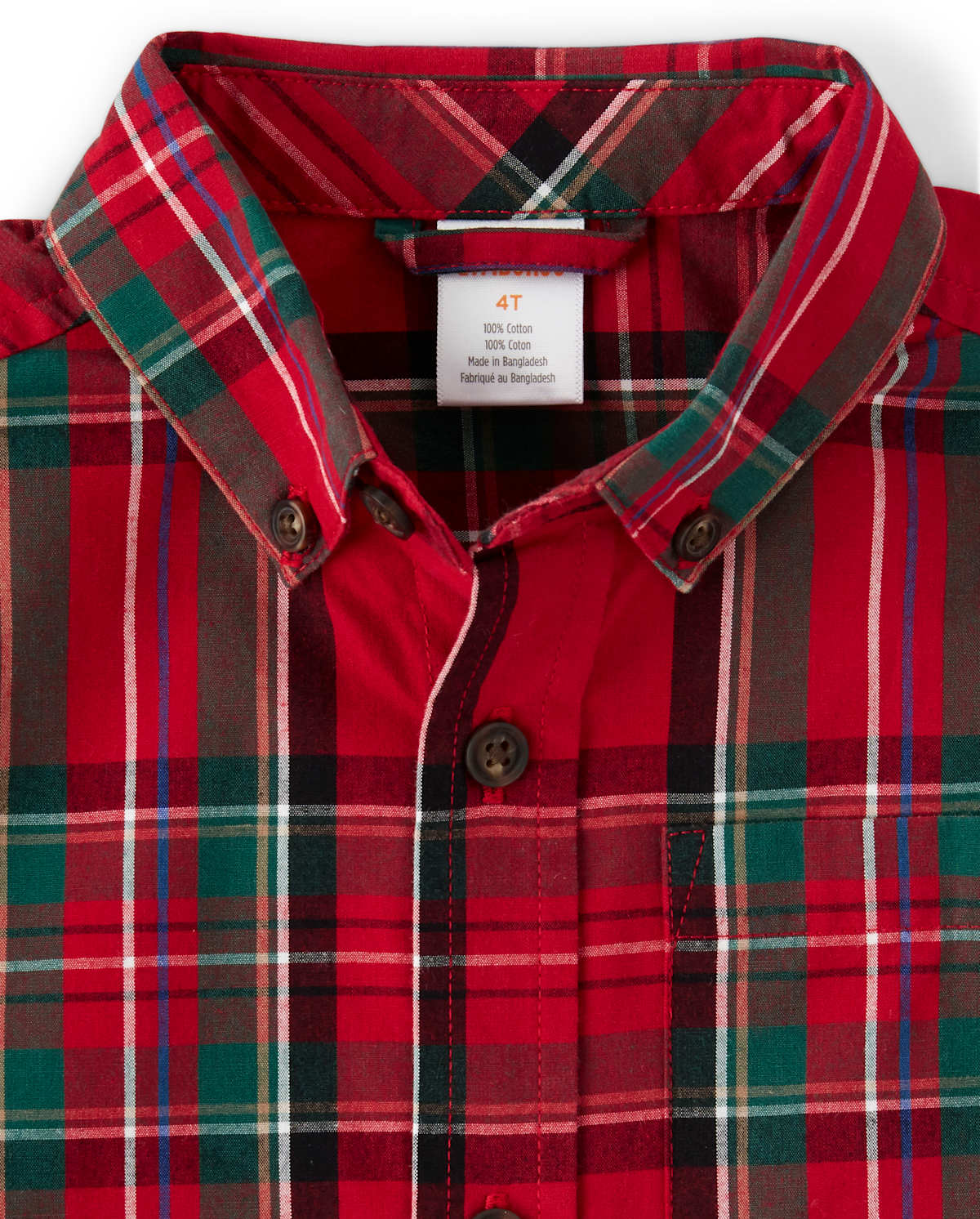 Детские рубашки Gymboree Boys Plaid Button Up Shirt - Picture Perfect