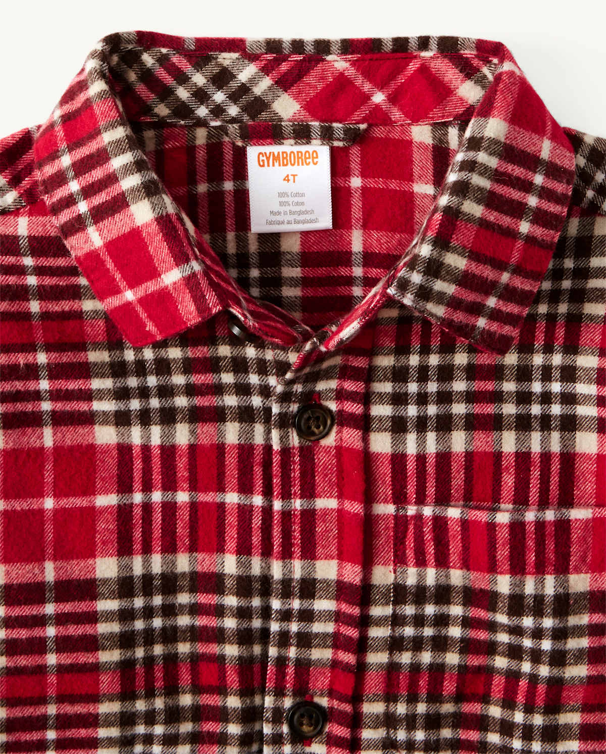 Детские рубашки Gymboree Boys Plaid Button Up Shirt - Moose Mountain