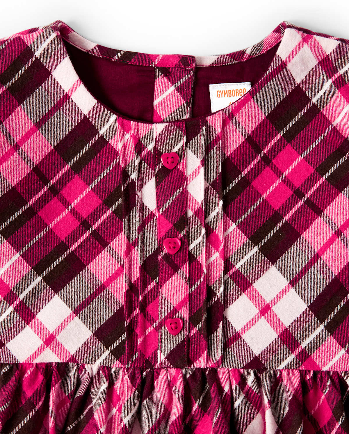 Детские платья Gymboree Girls Plaid Peasant Dress - Winter Wonderland — фото 2