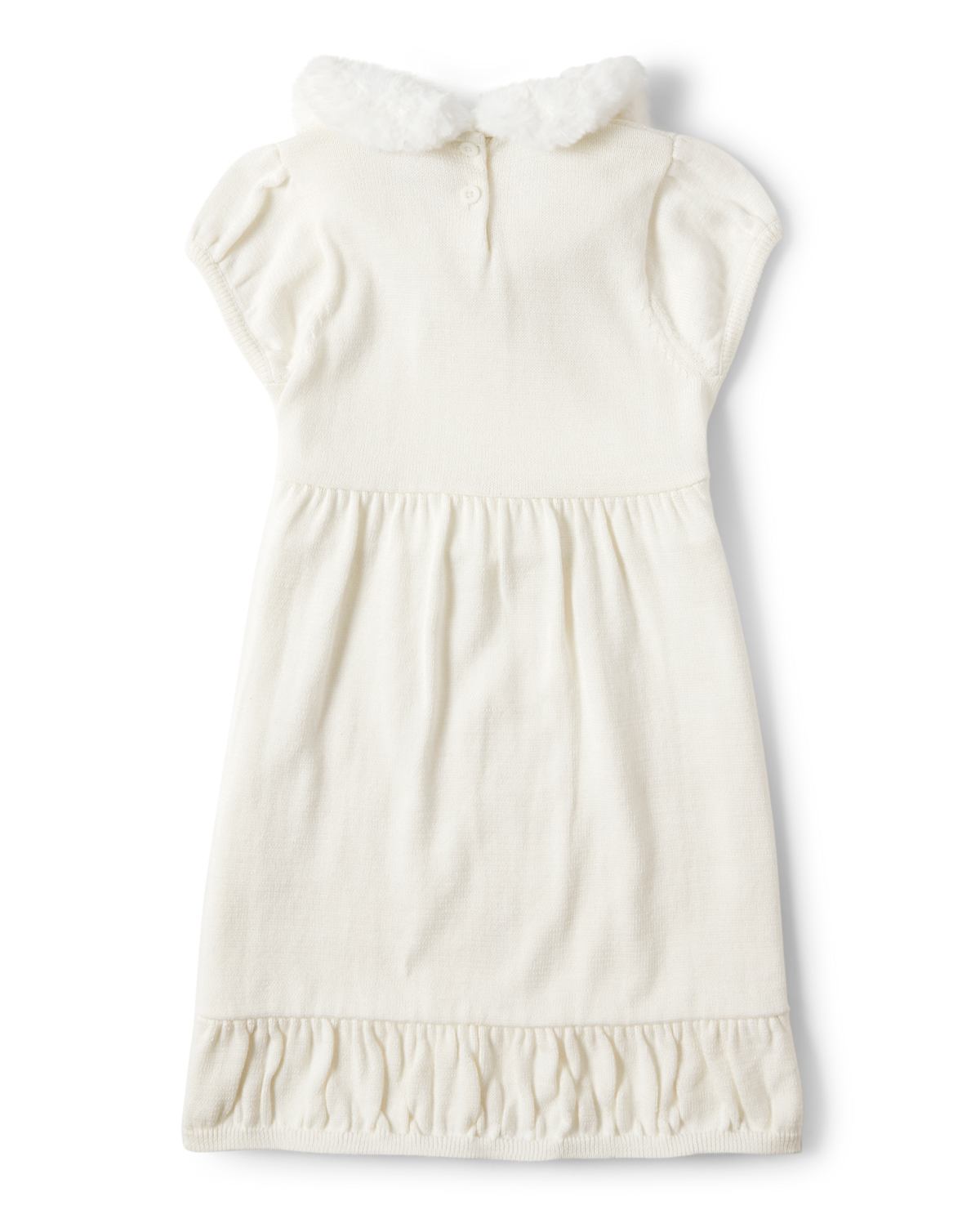 Детские платья Gymboree Girls Faux Fur Sweater Dress - Picture Perfect — фото 3