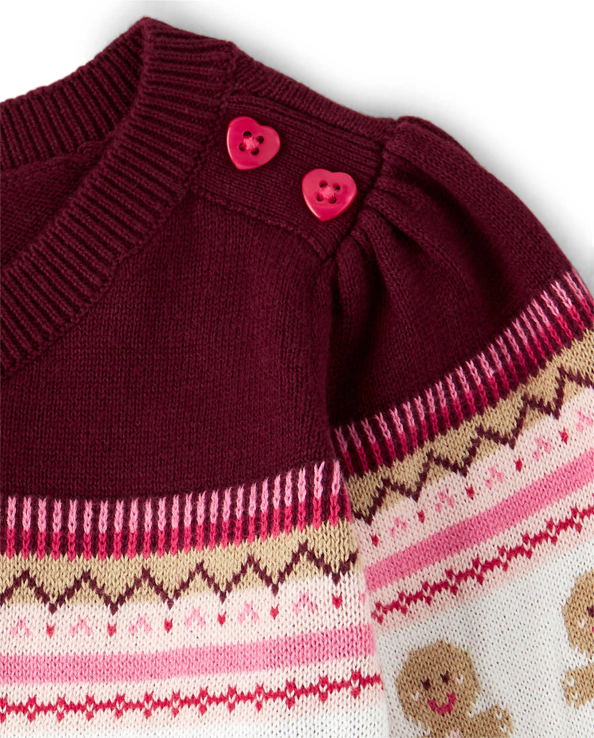 Детские платья Gymboree Girls Gingerbread Fairisle Sweater Dress - Winter Wonderland — фото 3