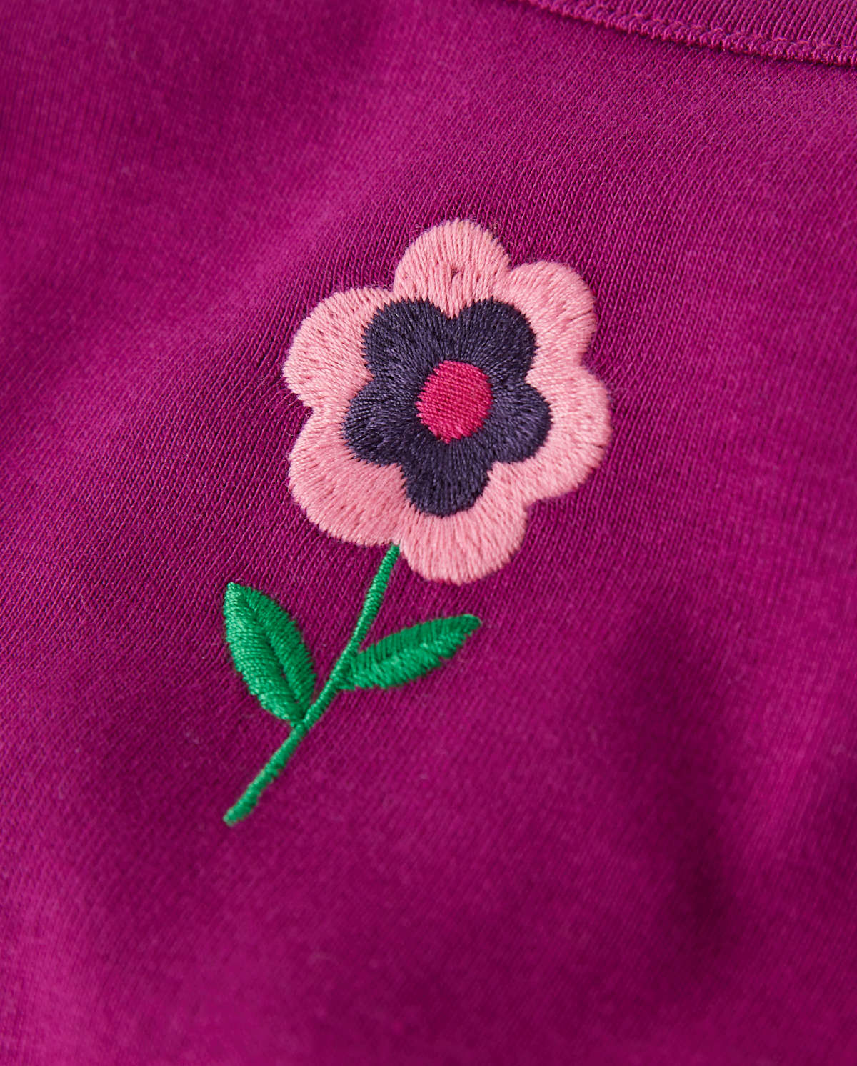 Gymboree Girls Embroidered Flower Top - Every Day Play