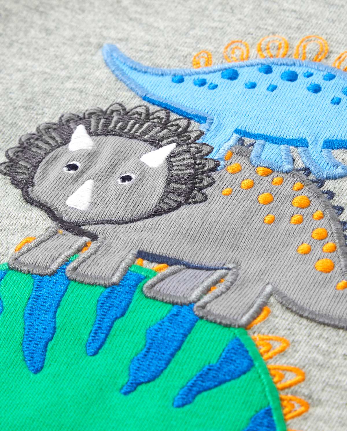 Детские топы Gymboree Boys Embroidered Top - Hello Dino