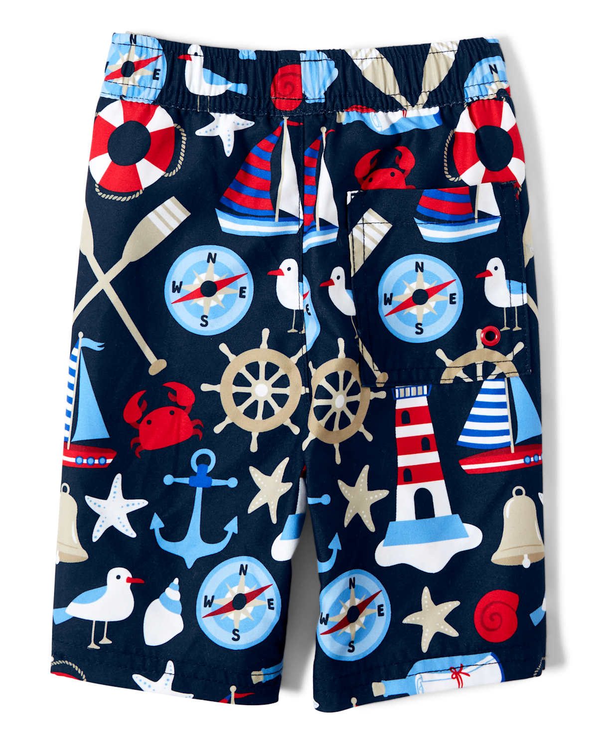 Детские шорты Gymboree Boys Nautical Swim Shorts - All Aboard — фото 3
