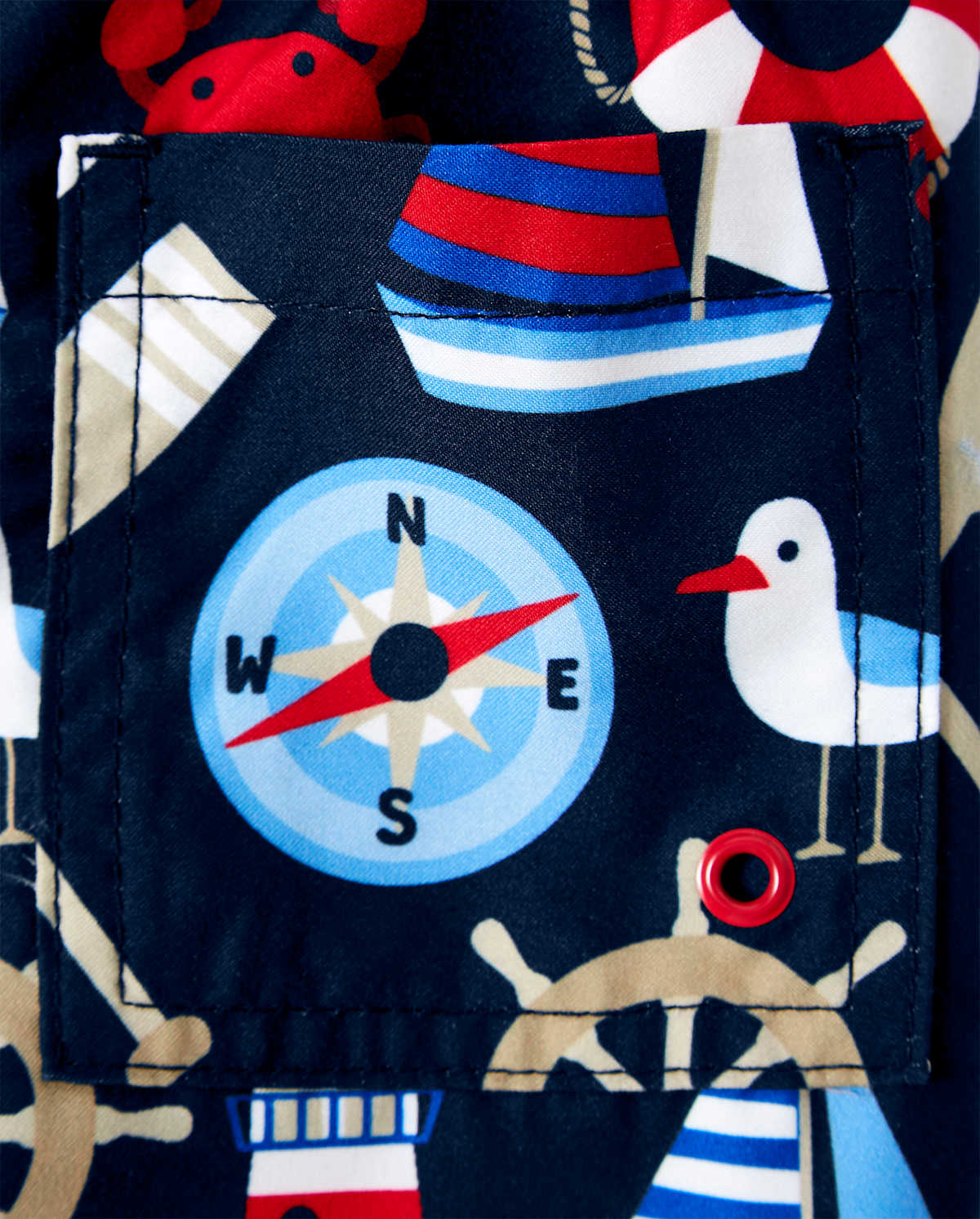 Детские шорты Gymboree Boys Nautical Swim Shorts - All Aboard — фото 4