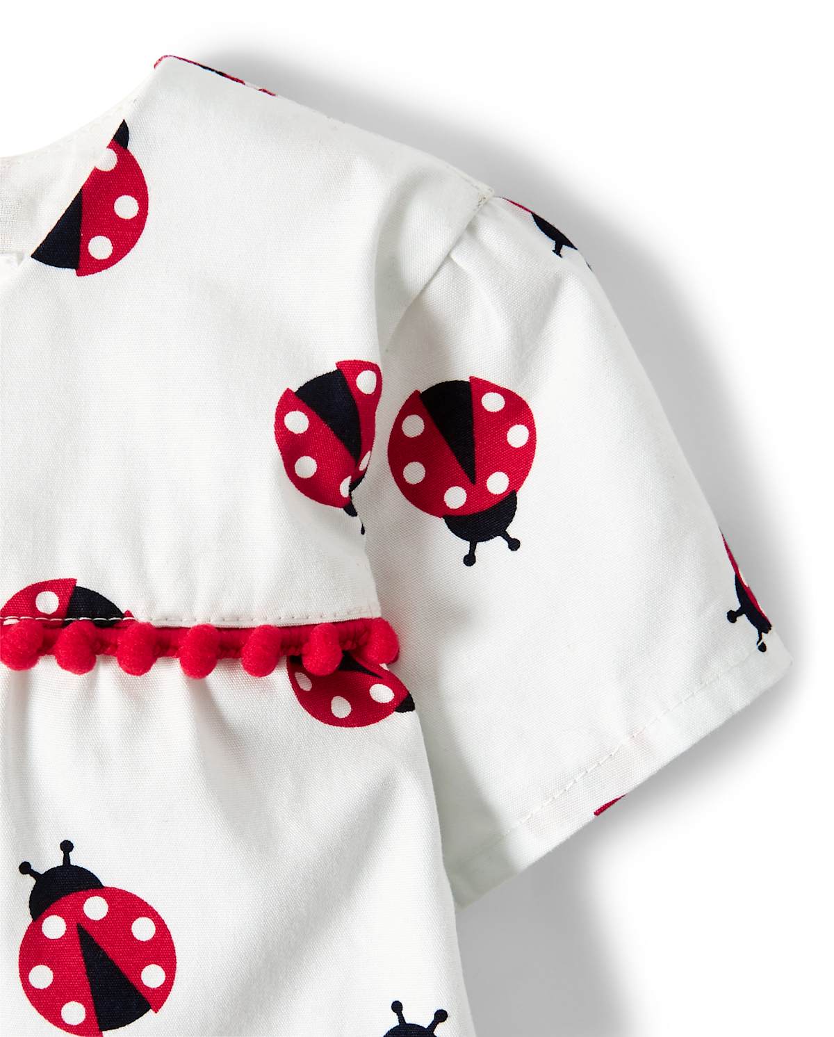 Детские топы Gymboree Girls Print Peplum Top - Little Ladybug — фото 2