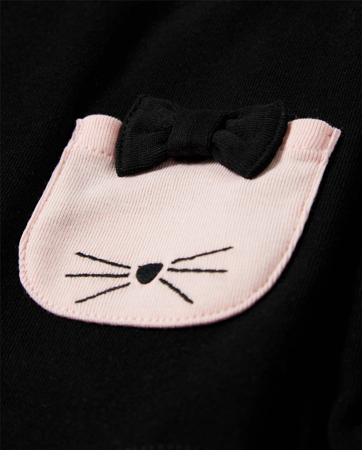 Детские топы Gymboree Girls Cat Pocket Top - Puuurfect In Paris