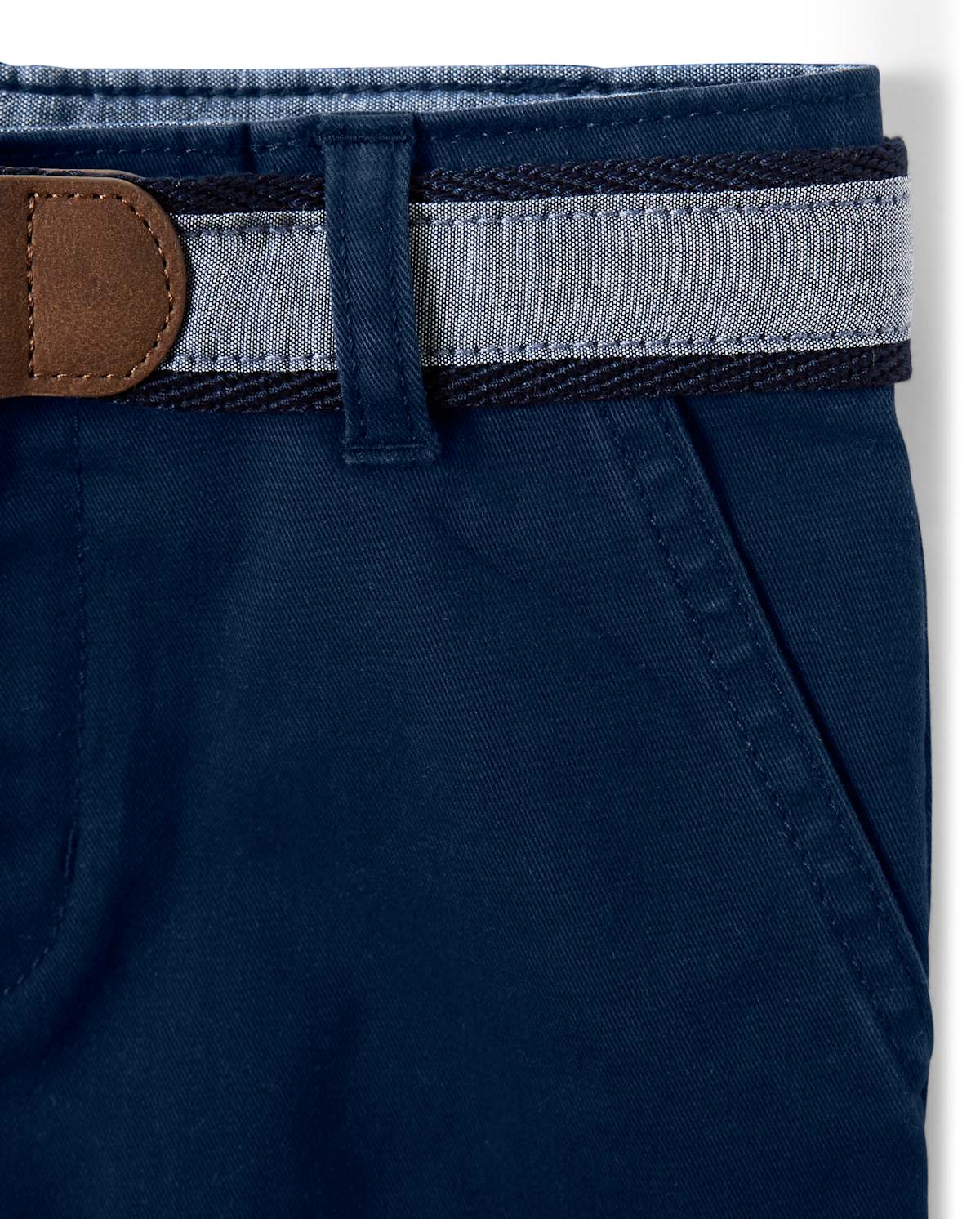 Детские шорты Gymboree Boys Belted Chino Shorts - Country Club