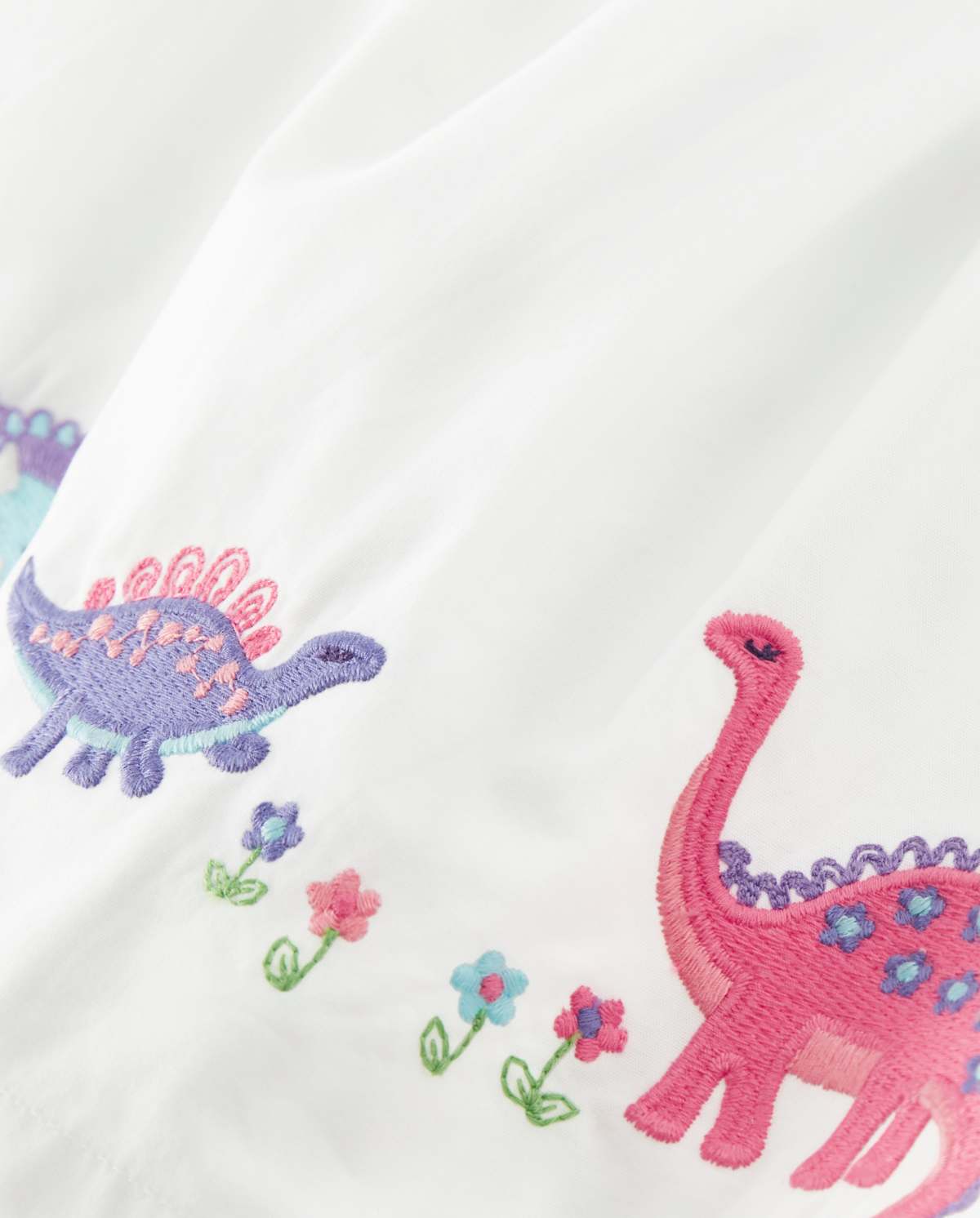 Gymboree Girls Embroidered Swing Top - Hello Dino