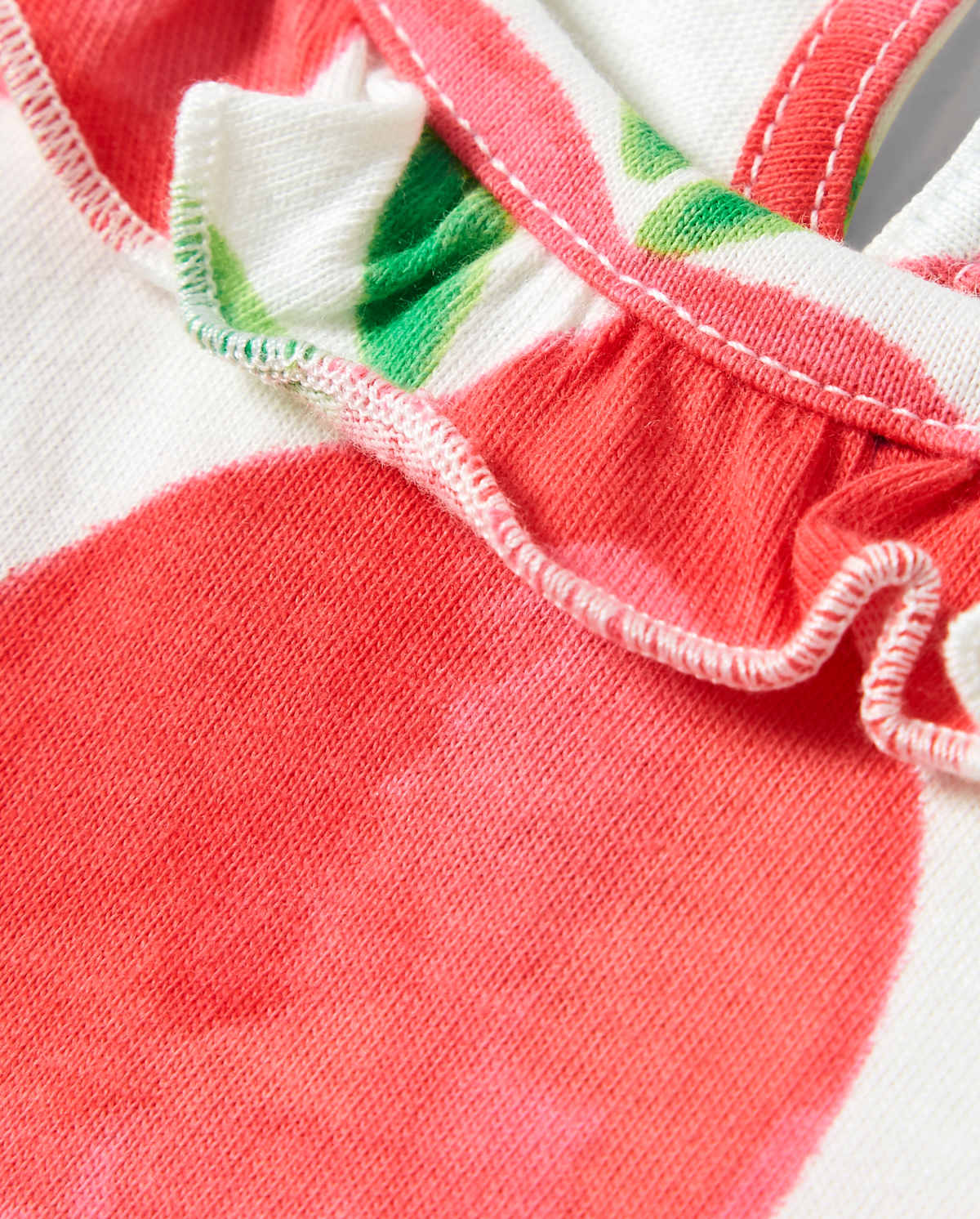 Gymboree Girls Ruffle Top - Pretty Peach
