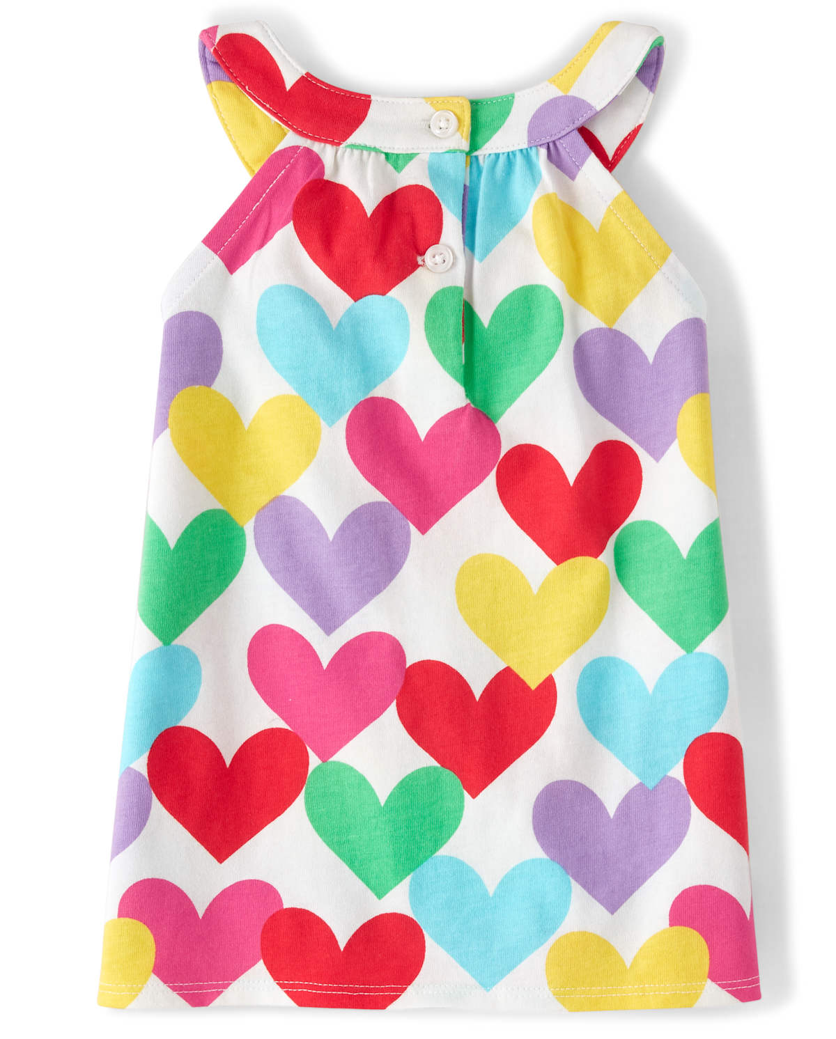 Детские топы Gymboree Girls Heart Ruffle Top - Sunshine Time — фото 2