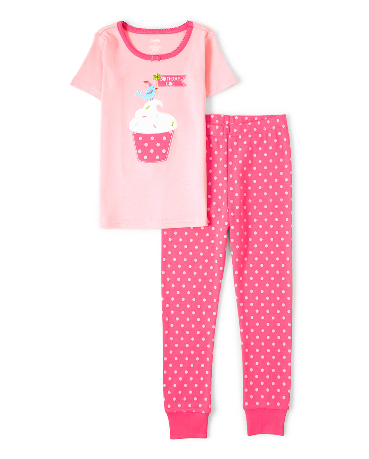 Детские пижамы Gymboree Girls Birthday Boutique Cotton 2-Piece Pajamas - Gymmies