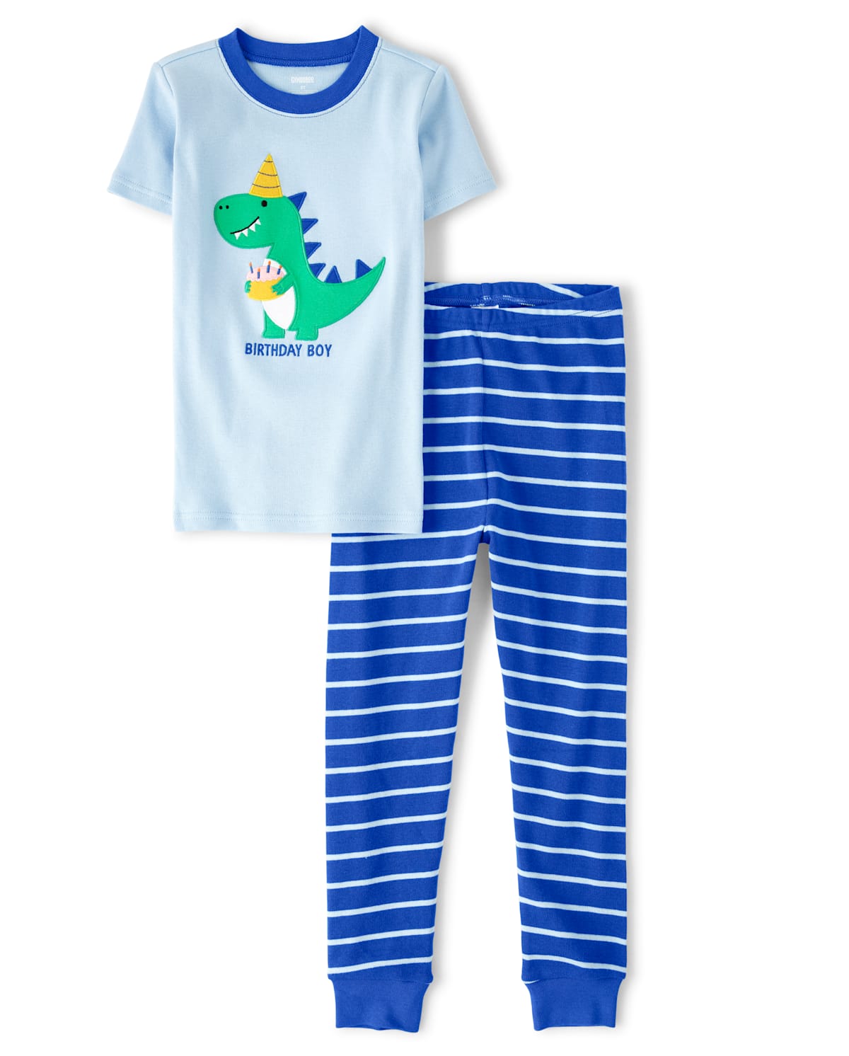 Детские пижамы Gymboree Boys Birthday Cotton 2-Piece Pajamas - Gymmies