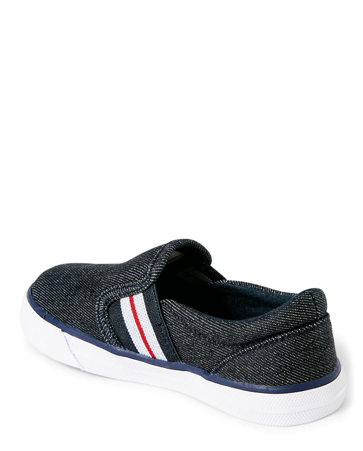 Детские кроссовки Gymboree Boys Denim Slip On Sneakers - All Aboard — фото 2