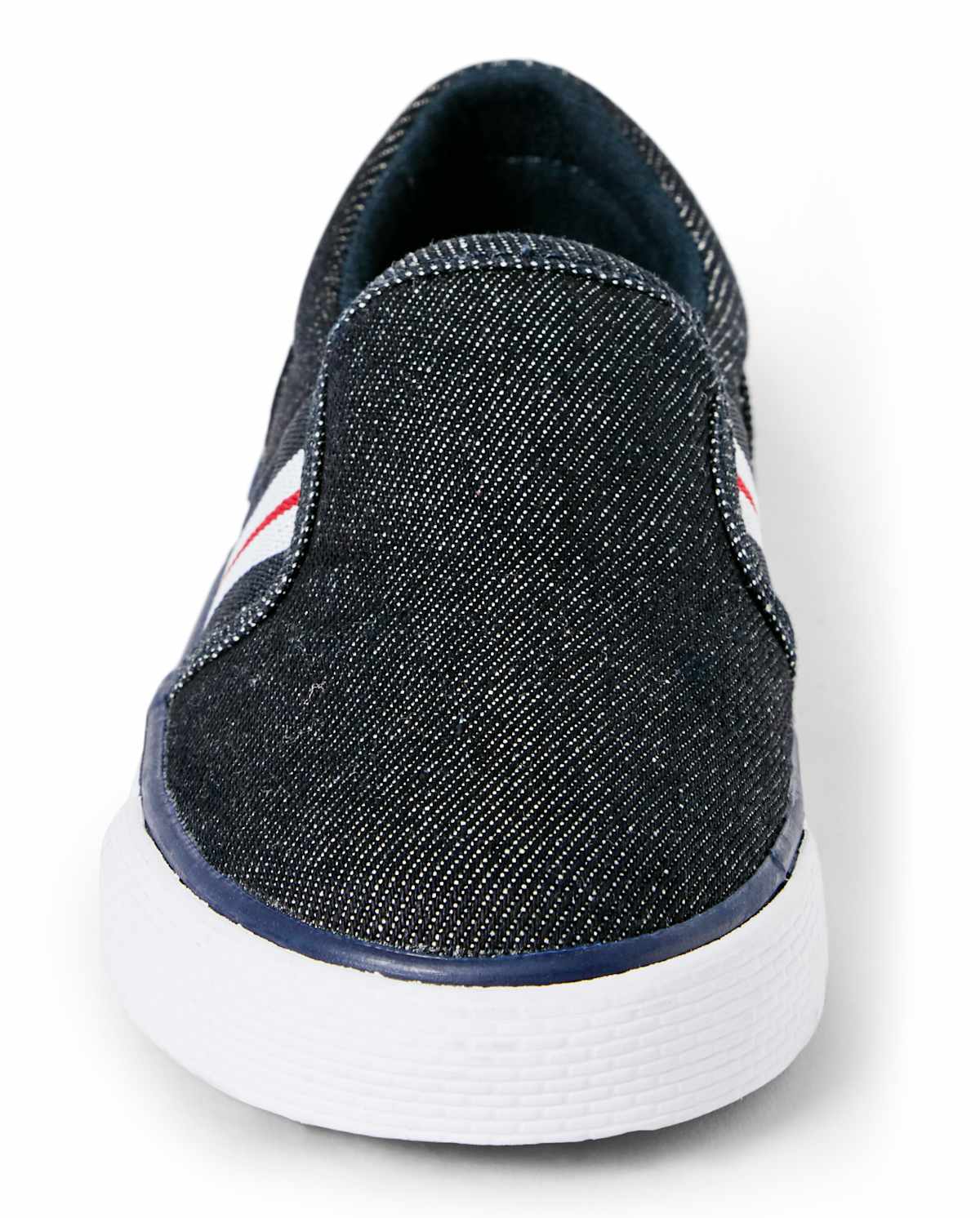 Детские кроссовки Gymboree Boys Denim Slip On Sneakers - All Aboard — фото 3