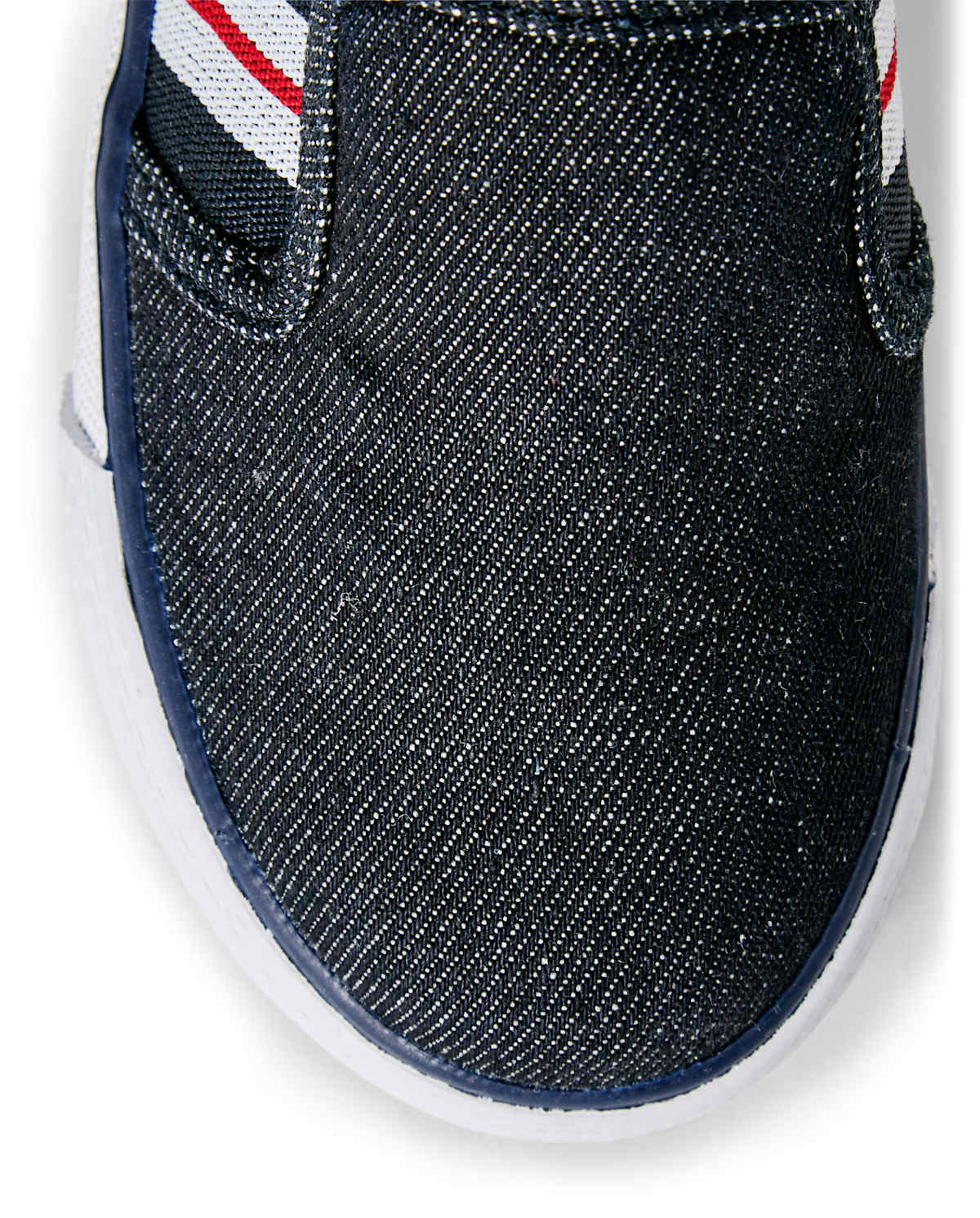 Детские кроссовки Gymboree Boys Denim Slip On Sneakers - All Aboard — фото 4