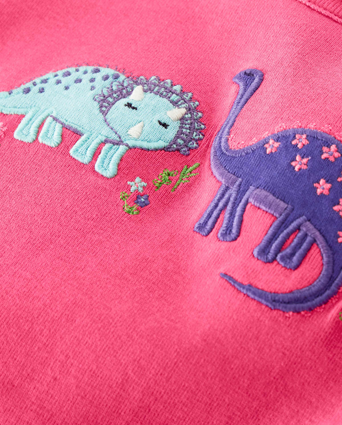 Детские топы Gymboree Girls Embroidered Top - Hello Dino