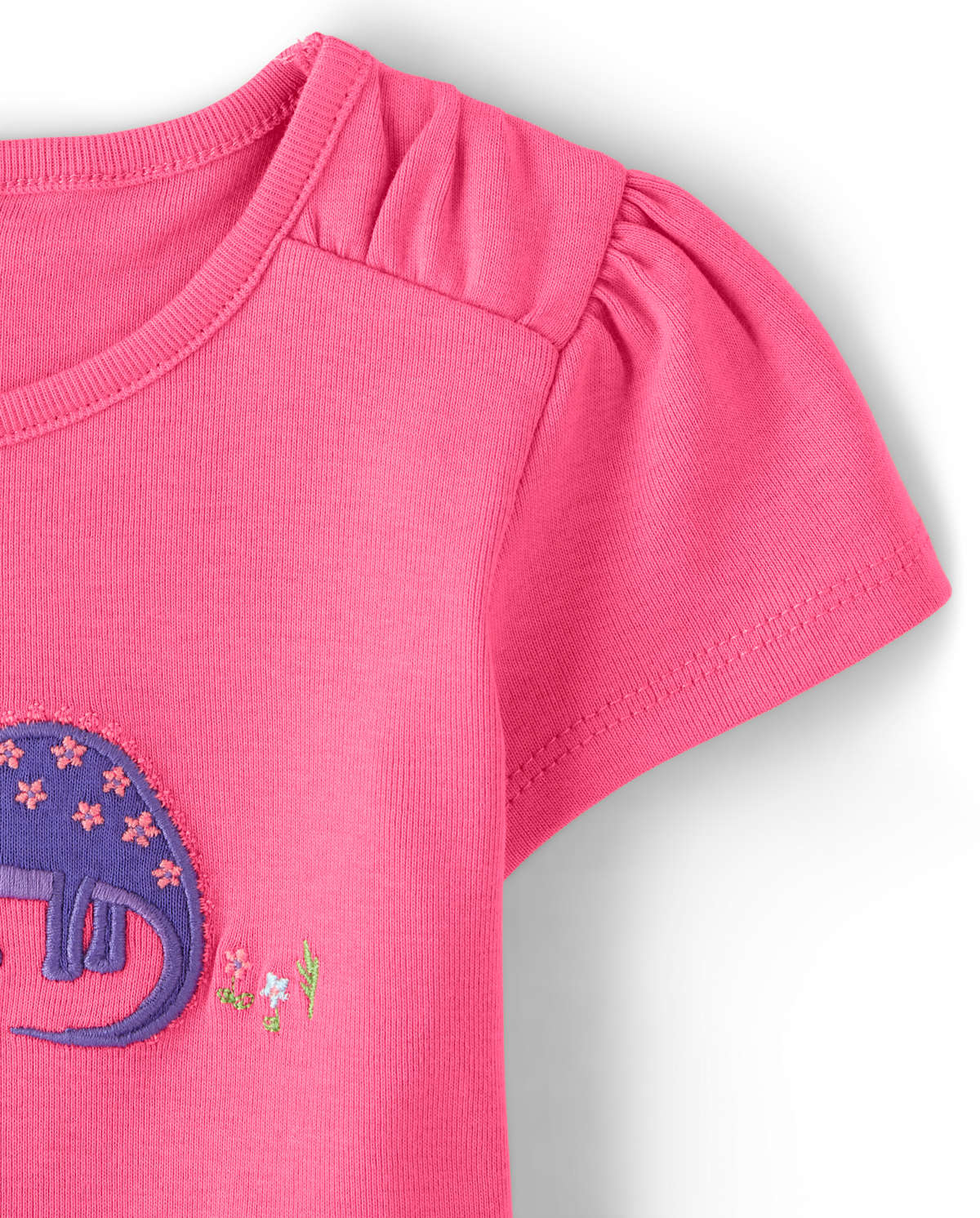 Детские топы Gymboree Girls Embroidered Top - Hello Dino — фото 2