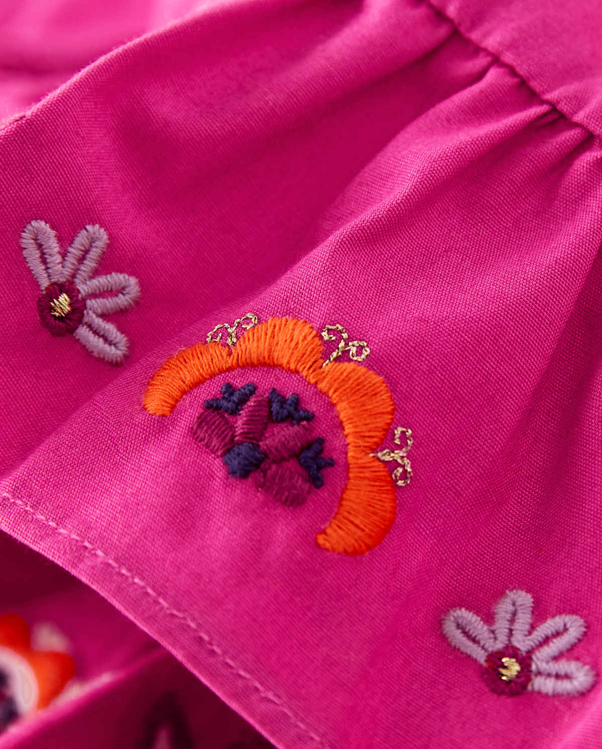 Детские юбки Gymboree Girls Floral Ruffle Skort - Summer Sunsets