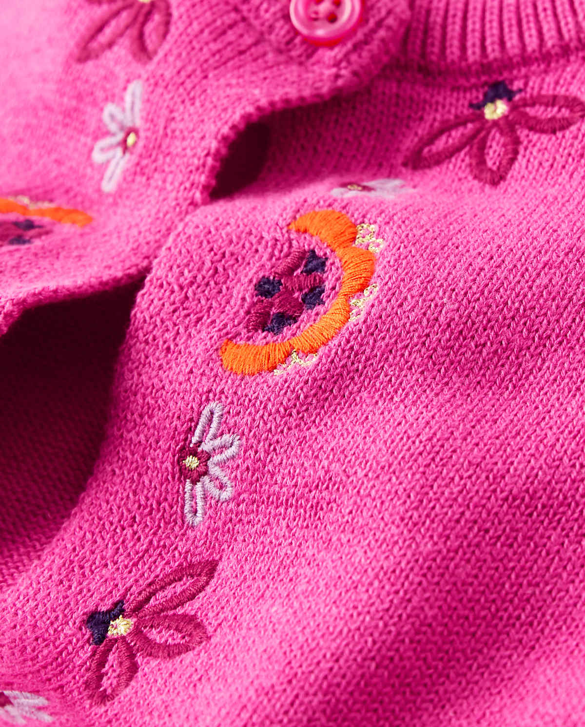 Gymboree Girls Floral Shrug - Summer Sunsets