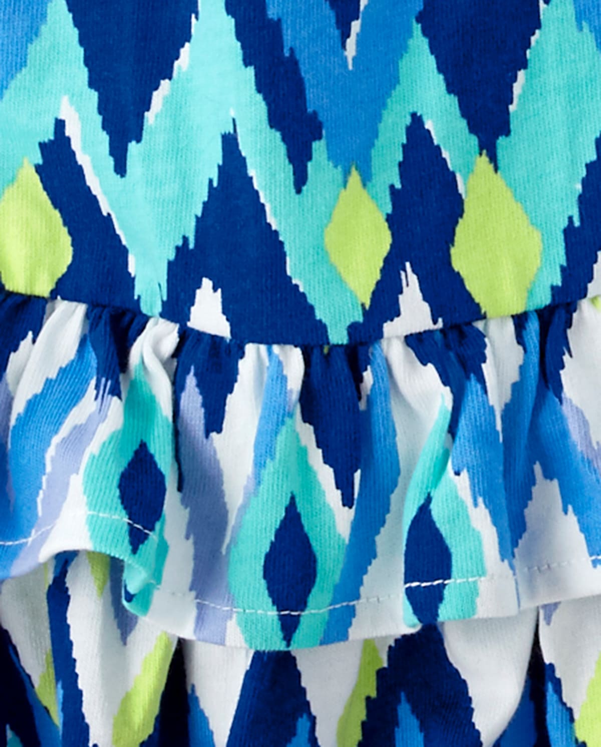 Детские юбки Gymboree Girls Ikat Tiered Skort - Island Getaway — фото 3