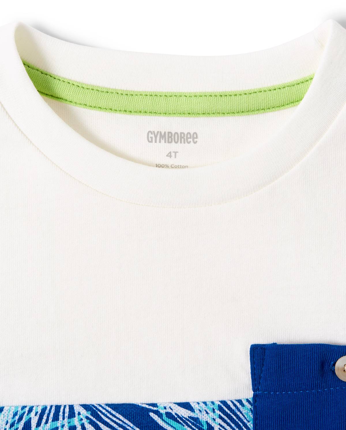 Детские топы Gymboree Boys Palm Leaf Tank Top - Island Getaway — фото 3