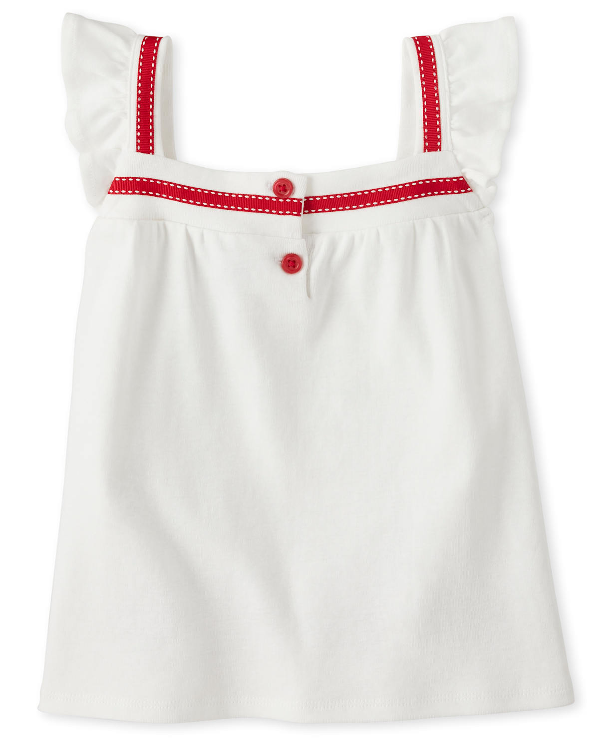 Детские топы Gymboree Girls Watermelon Bow Top - Sweet Watermelon — фото 3