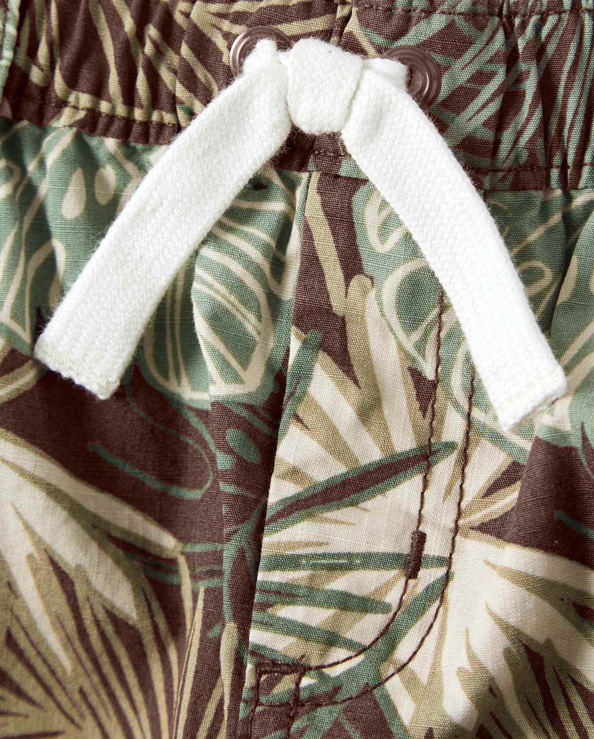 Детские шорты Gymboree Boys Leaf Pull On Shorts - Safari Camp