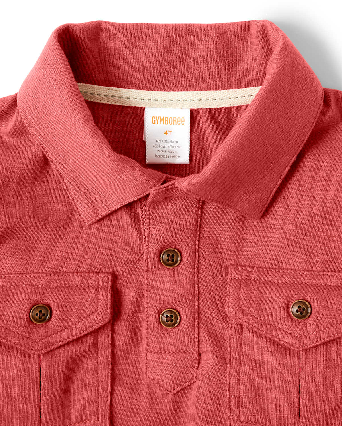 Детские топы Gymboree Boys Striped Pocket Polo - Safari Camp