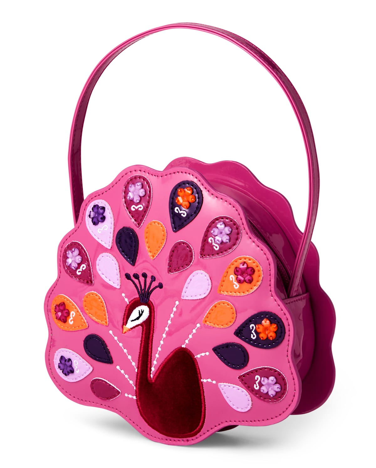 Gymboree Girls Peacock Bag - Summer Sunsets