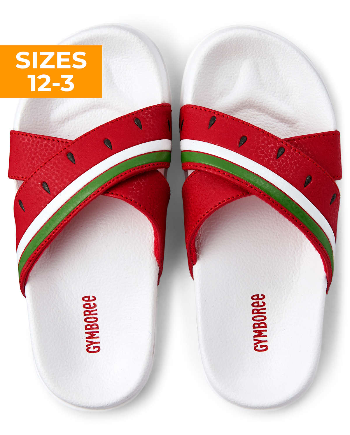 Детские сандалии Gymboree Girls Watermelon Slides - Sweet Watermelon — фото 4