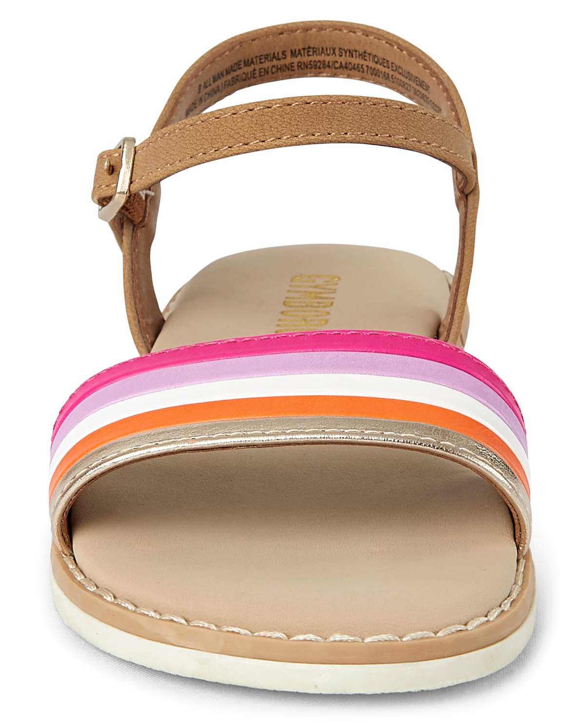 Gymboree Girls Striped Sandals - Summer Sunsets — фото 4