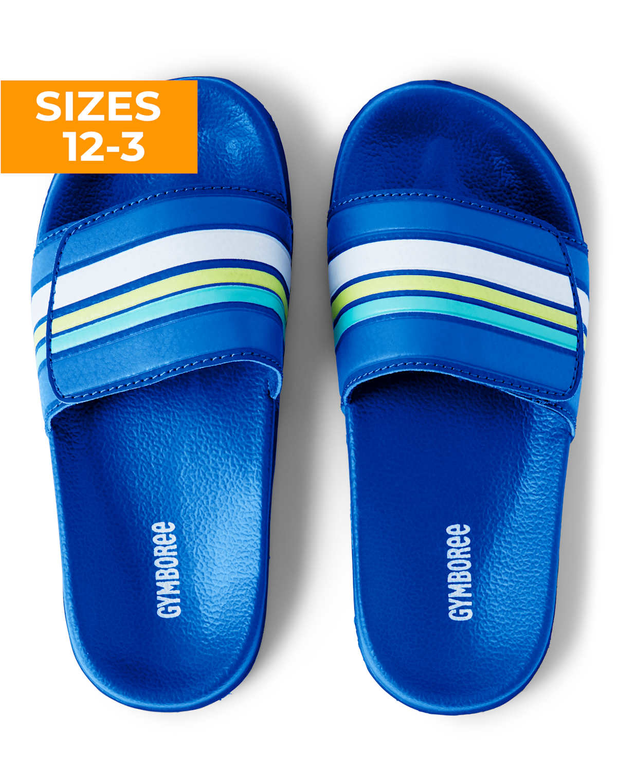 Детские сандалии Gymboree Boys Striped Slides - Island Getaway — фото 4