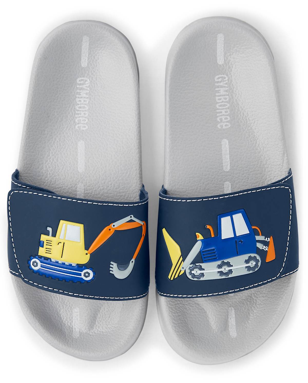 Детские сандалии Gymboree Boys Truck Slides - Mr. Fix It — фото 3