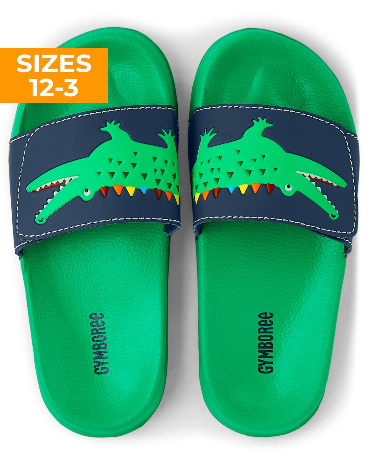 Детские сандалии Gymboree Boys Alligator Slides - Critter Camp — фото 4